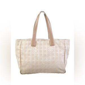 AUTHENTIC Chanel travel line tote bag